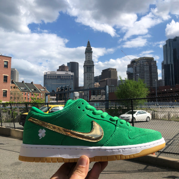 Nike SB Saint Patrick's Shamrock Dunk Low Raffle - Orchard ...