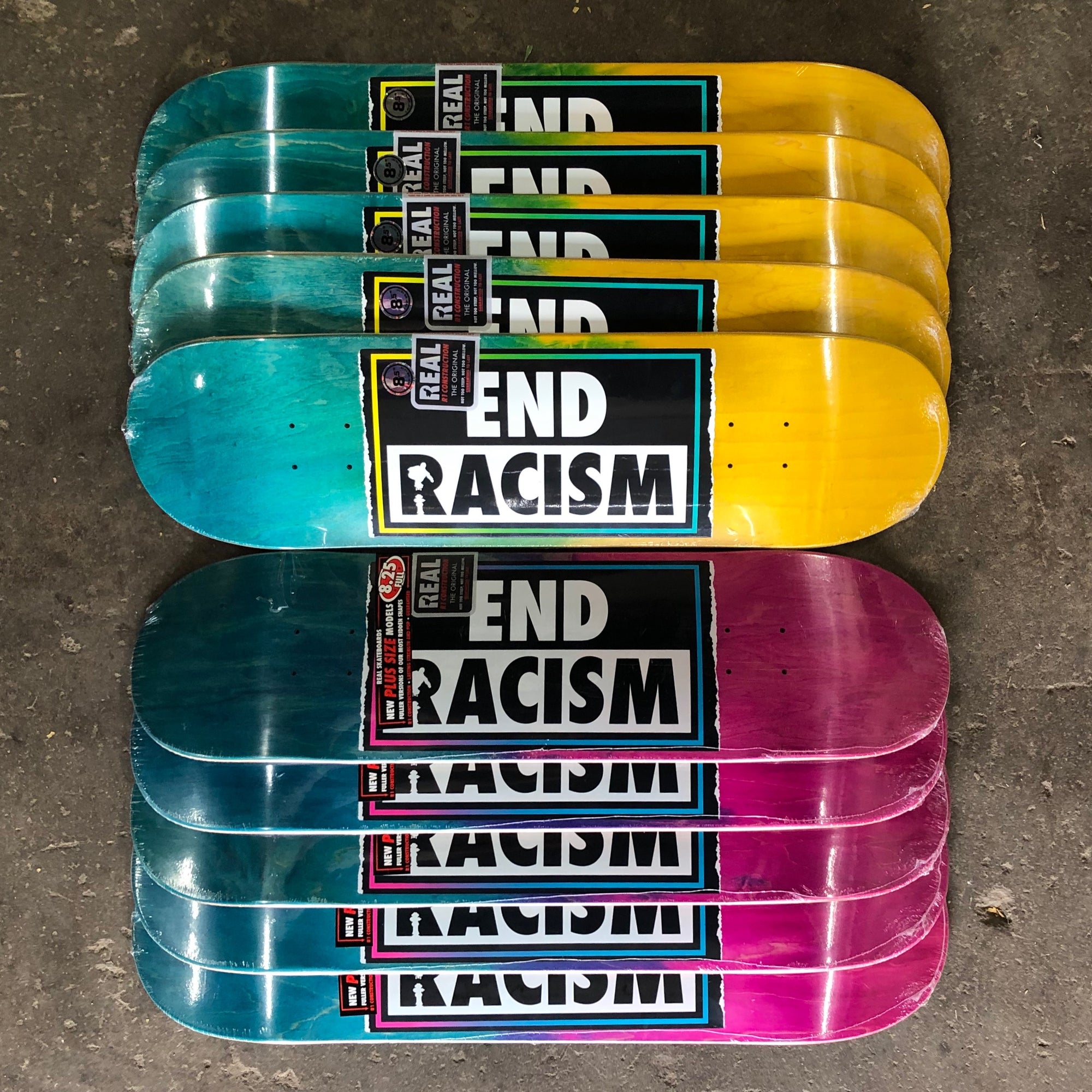 End Racism x Real Skateboards