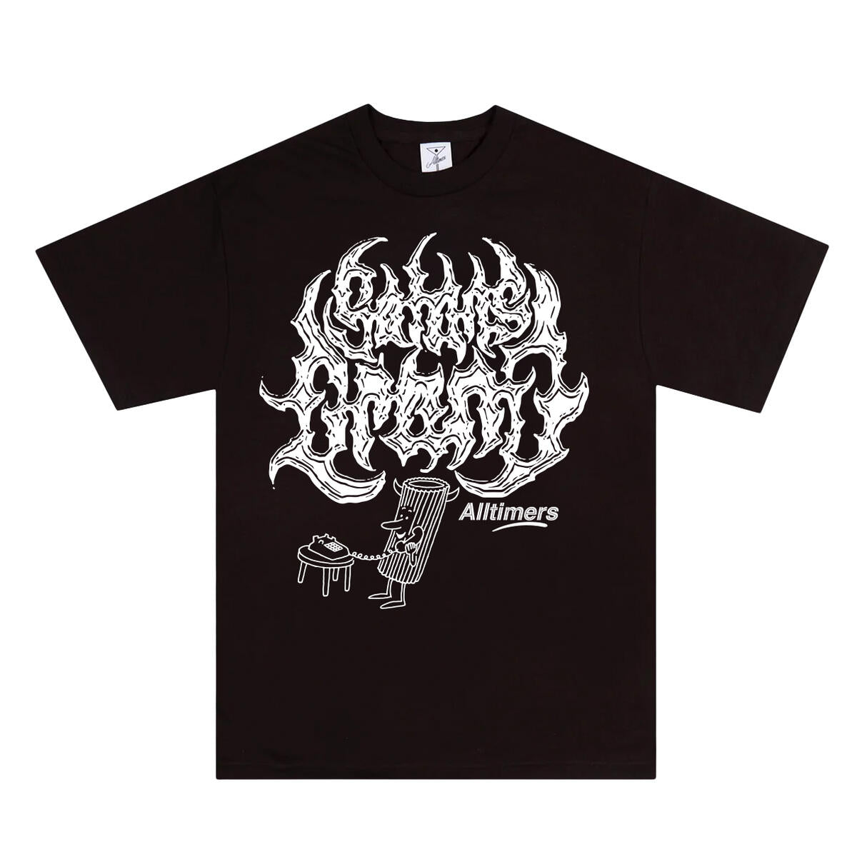 Alltimers Satan's Drano T-Shirt Black