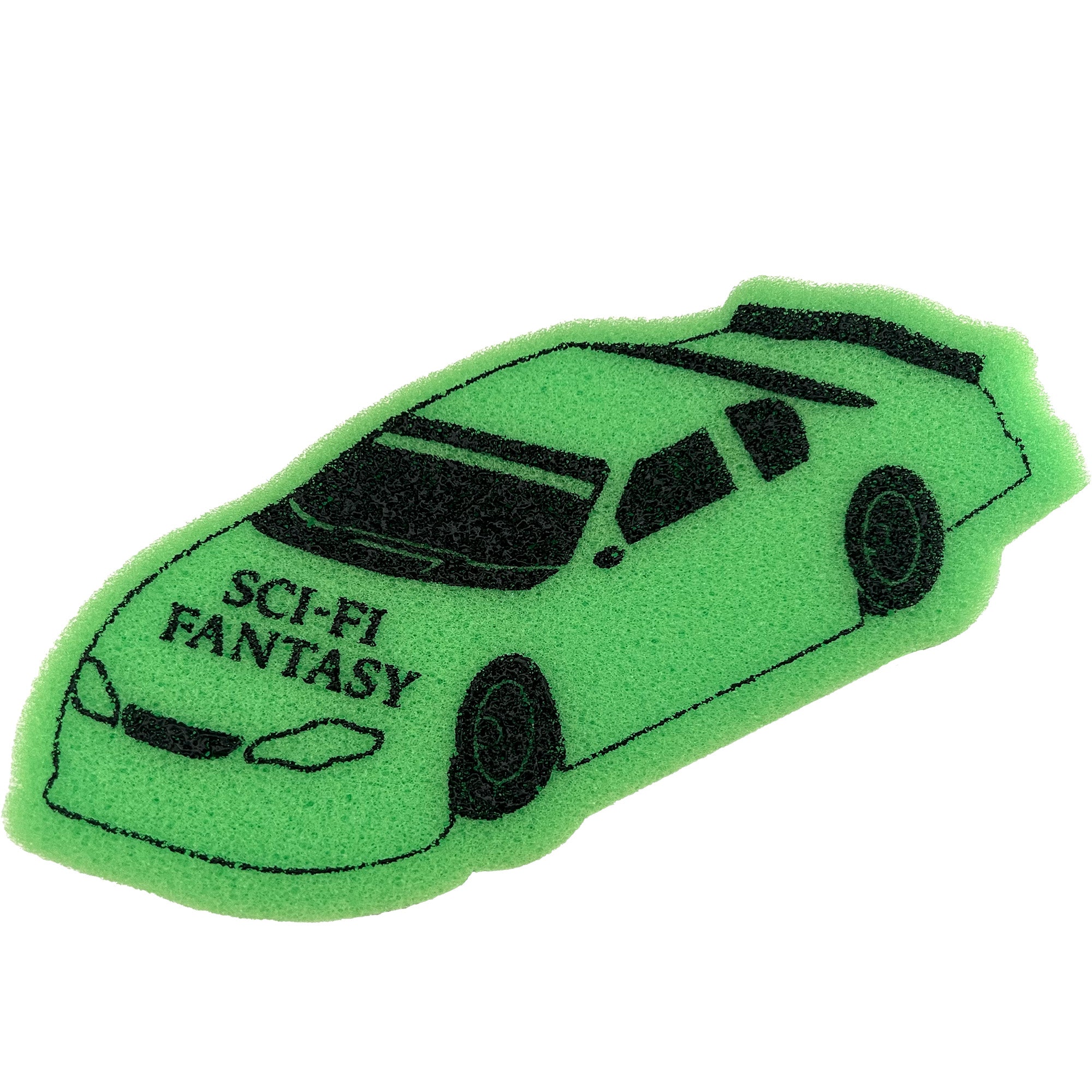 Sci-i Fantasy Car Sponge Green