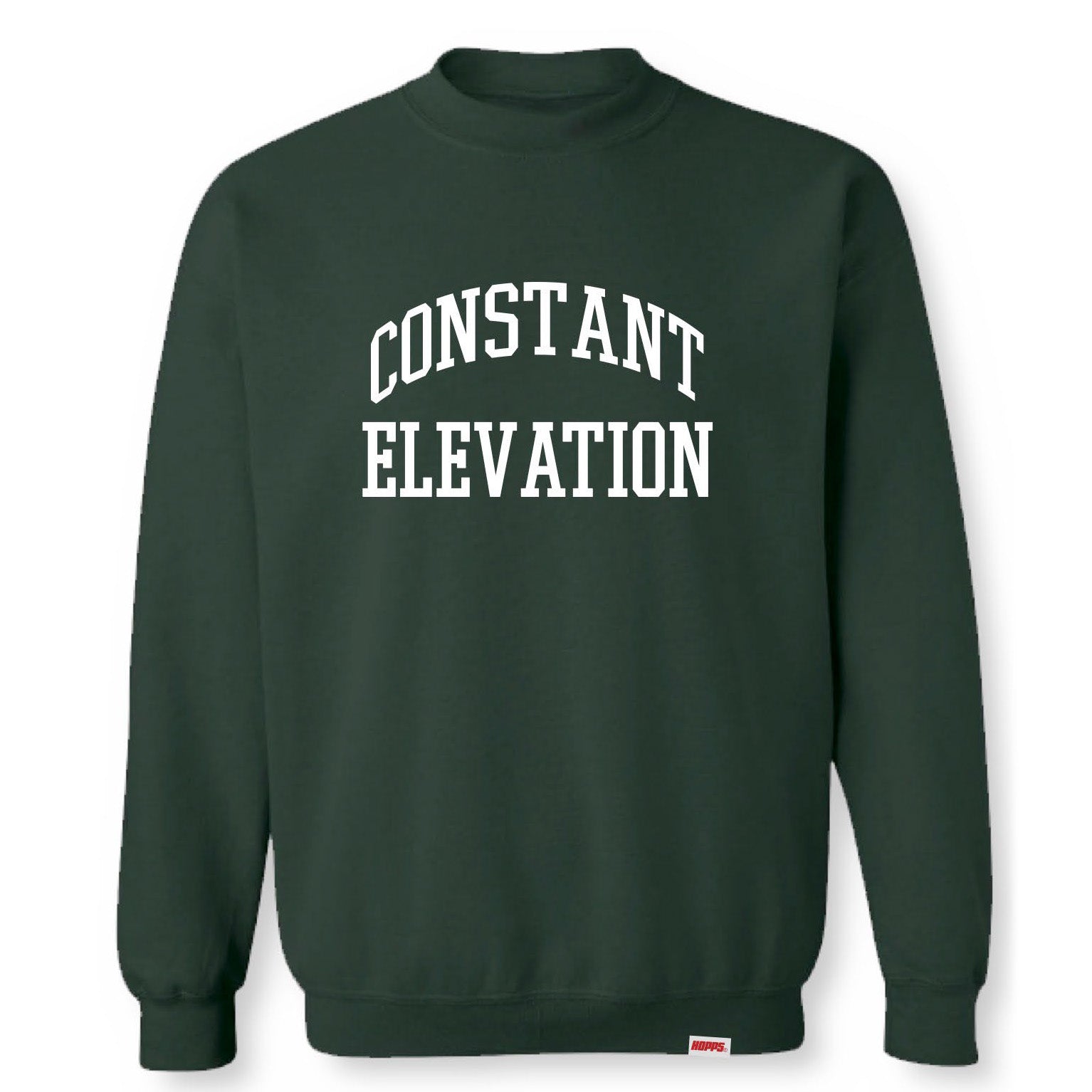 Hopps Constant Elevation Crewneck Sweatshirt Hunter Green