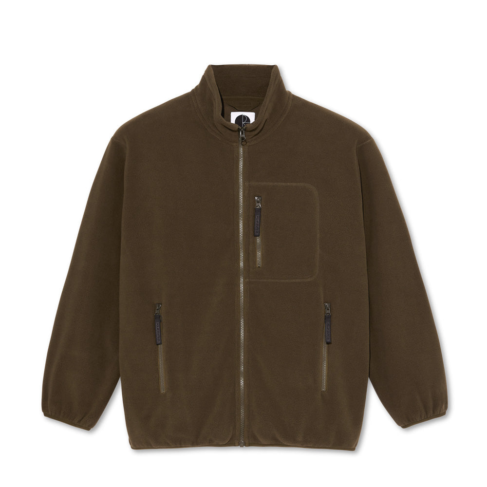 Polar Skate Co. Basic Fleece Jacket (Brown)