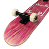 WKND Team Logo Glitters Pink 7.75&quot; Custom Complete Skateboard Hybrid