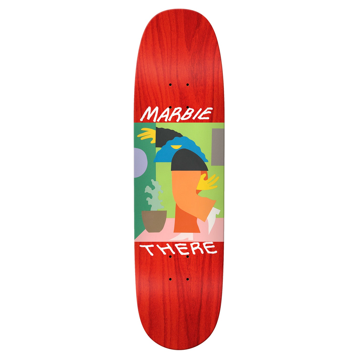There Marbie Trying To Be Cool Deck 8.5"