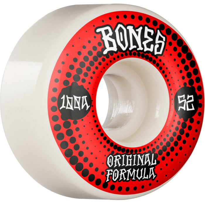 Bones OG Formula V4 Wide White 100A 52mm