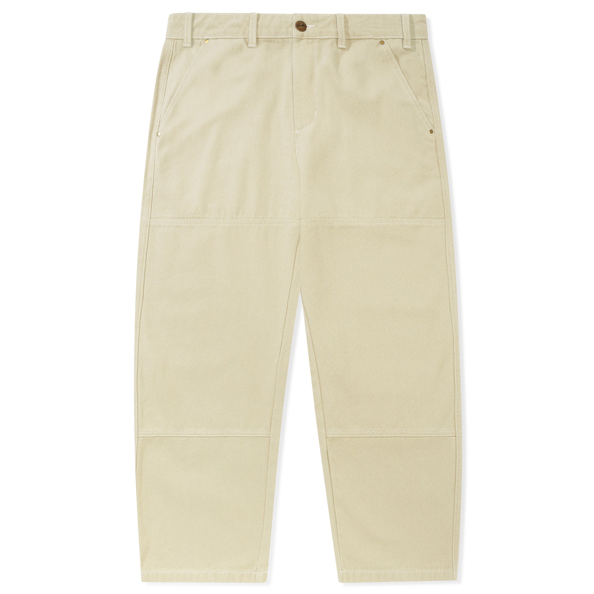 Butter Goods Work Double Knee Pants Washed Khaki