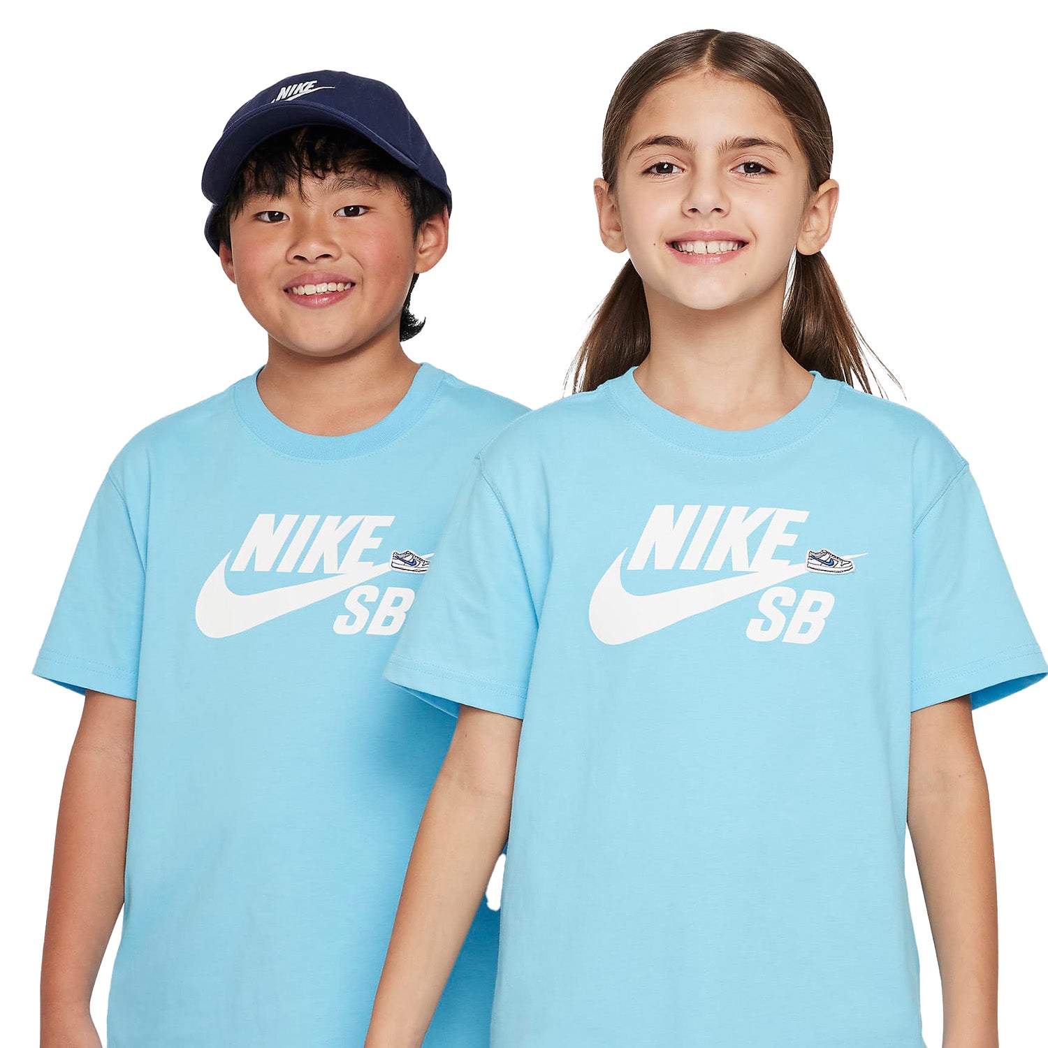 Nike SB Big Kids' T-Shirt Blue