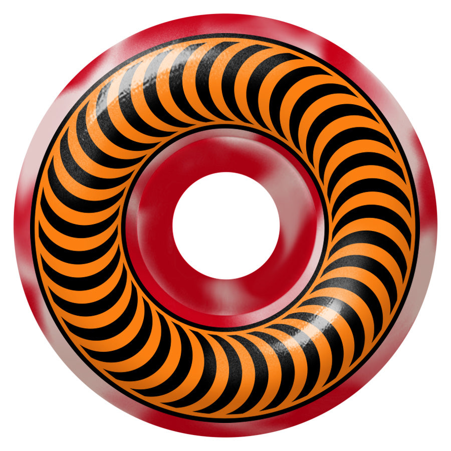 Spitfire Wheels Classic Swirl Red/White 52mm 99a