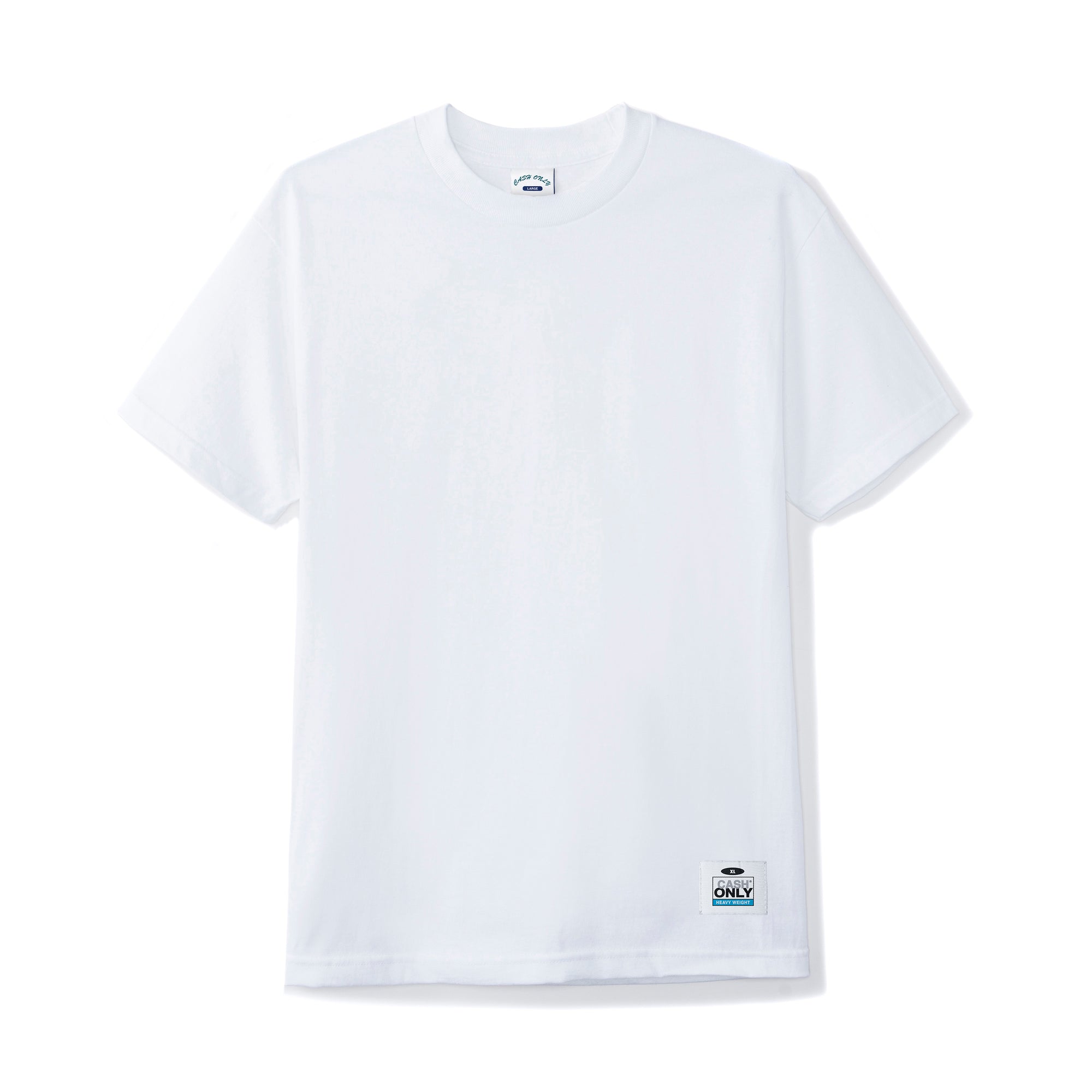 Cash Only Ultra Heavy-Weight Tee White