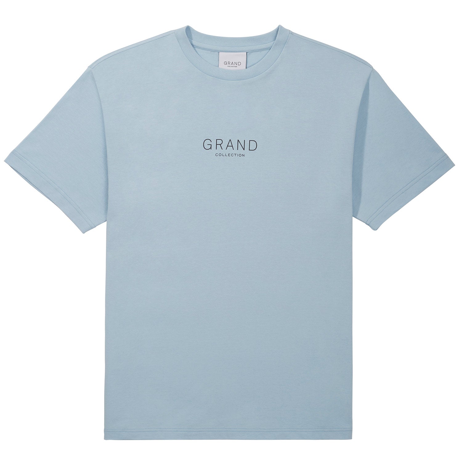 Grand Collection Classic Logo Tee Baby Blue