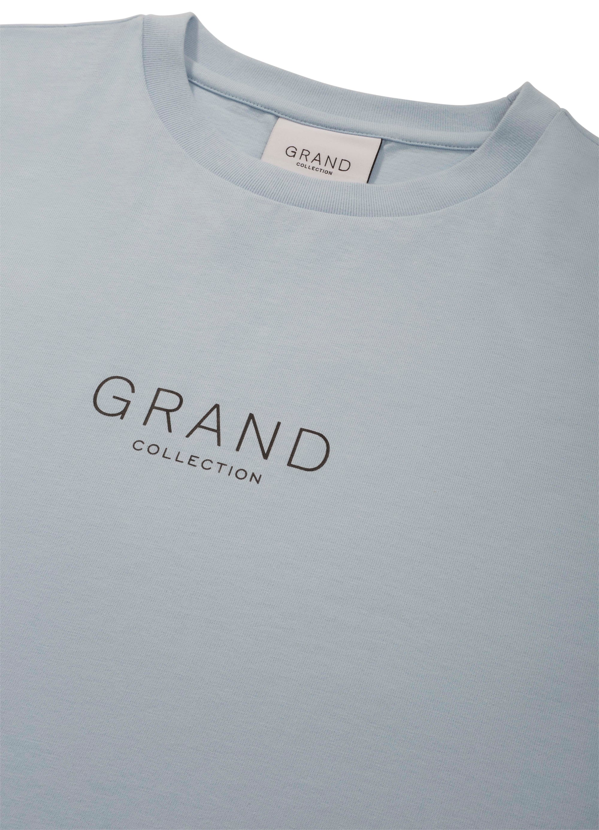 Grand Collection Classic Logo Tee Baby Blue