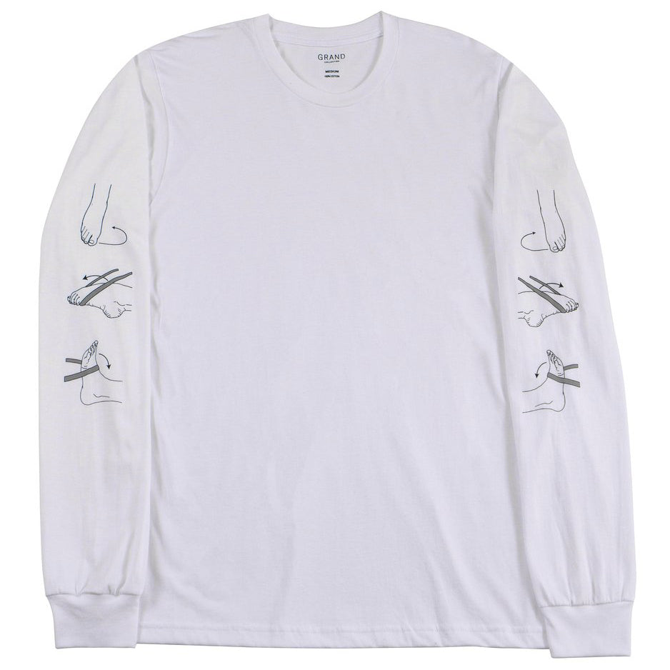 Grand Collection LS Tee Rehab White