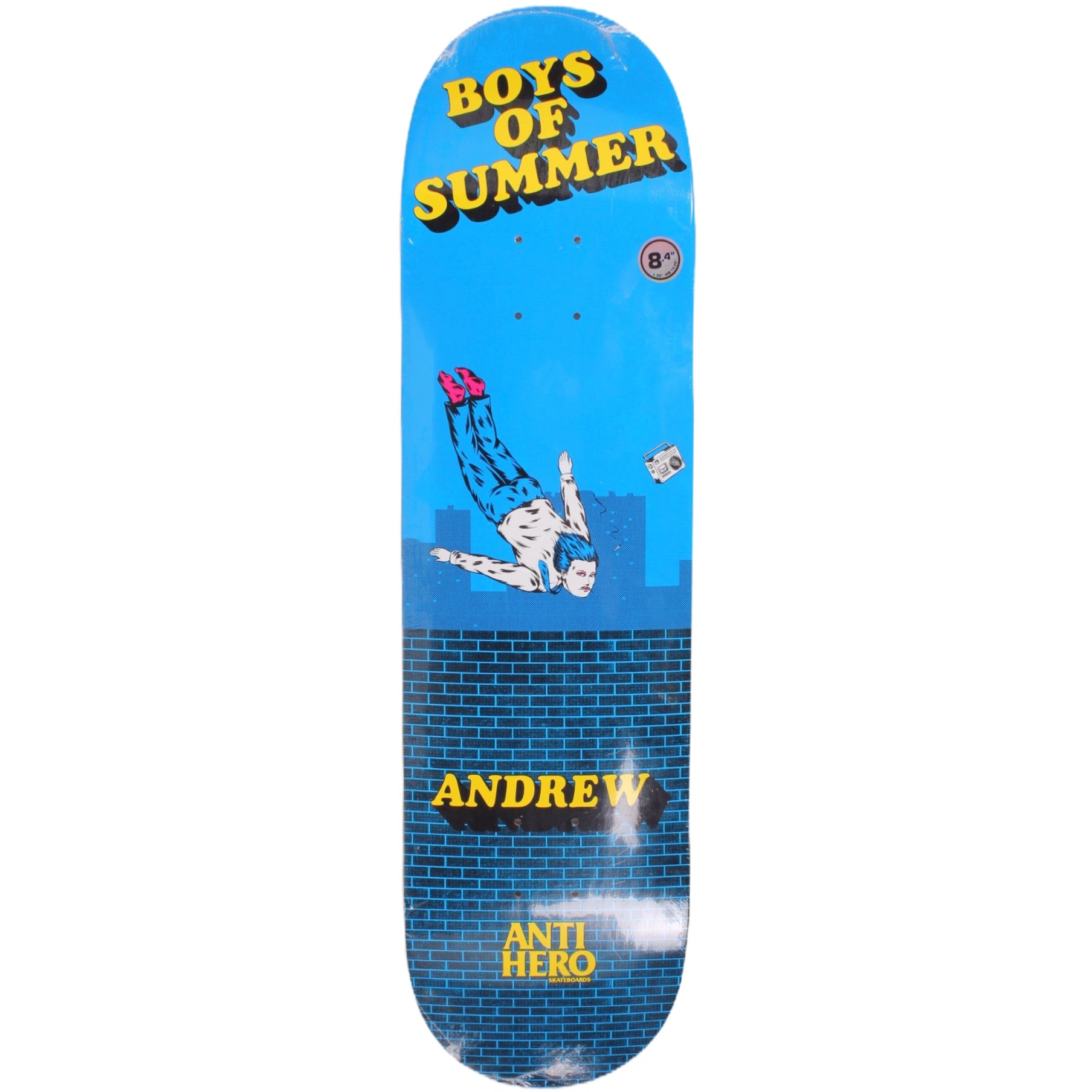 Overripe Anti Hero Andrew Allen Boys of Summer Deck + Sealed BOS2 DVD 8.4"