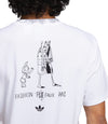 Adidas Gonz The Answer Is Never Tee White