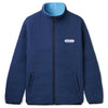 Butter Goods Quilted Reversible Jacket Navy Blue