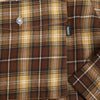 Theories Flannel Mechanics Shirt Brown
