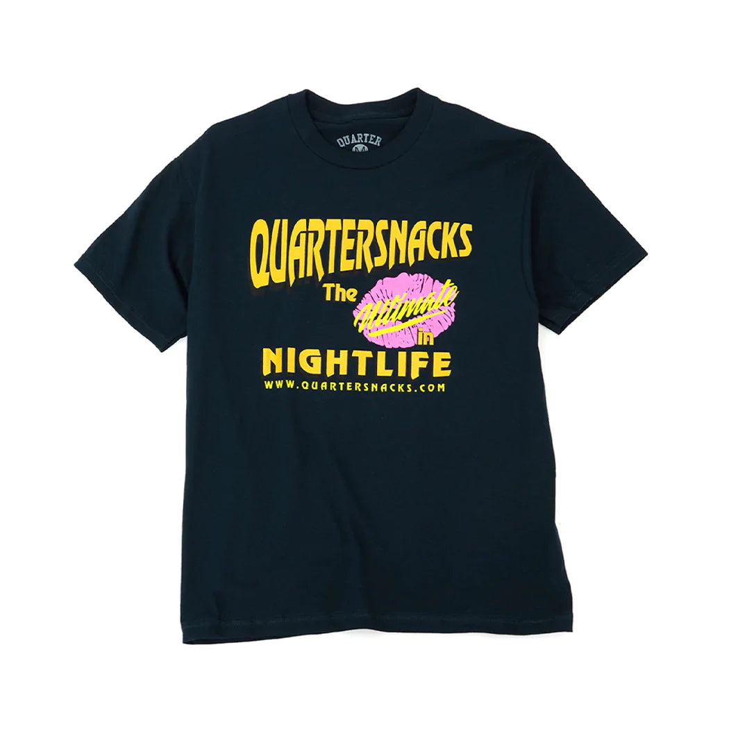 Quartersnacks Nightlife Tee Navy