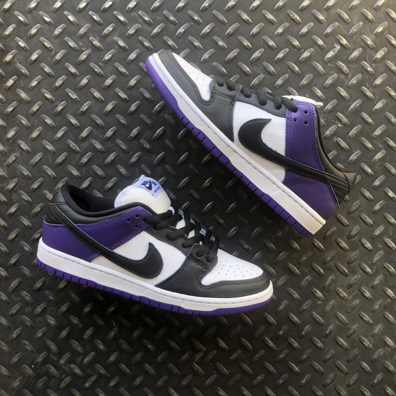 Nike SB Court Purple Dunk Low Raffle