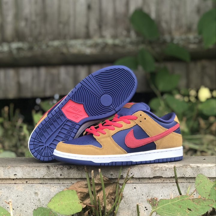 Nike SB Wheat Fusion Dunk Low Drawing