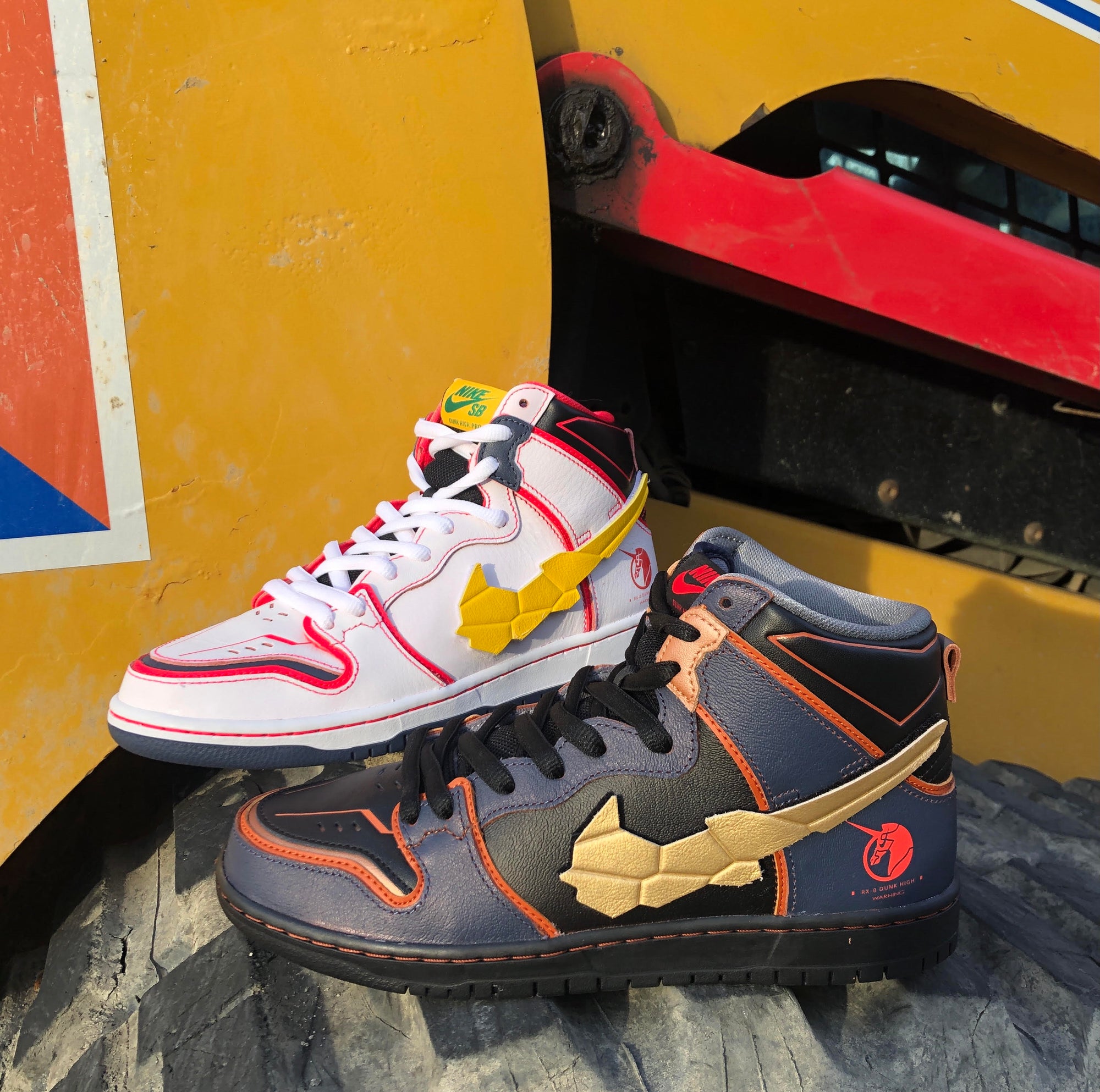 Nike SB Gundam Dunk Drawing