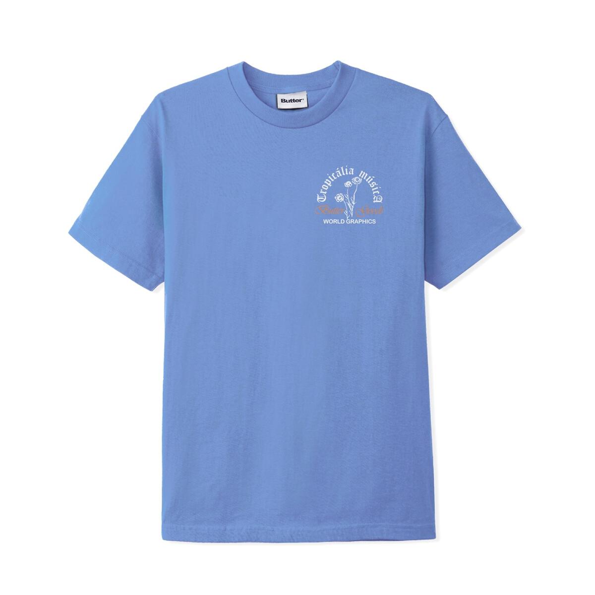 Butter Goods Tropicalia Tee Periwinkle