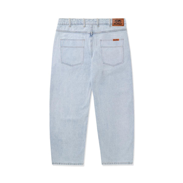 Butter Goods Baggy Denim Jeans Light Blue Orchard