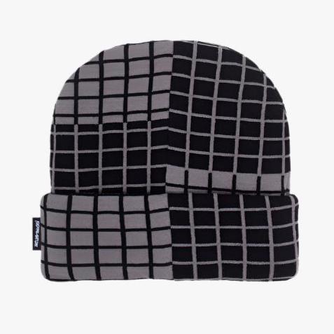 Fucking Awesome Checker Block Cuff Beanie Black/Grey