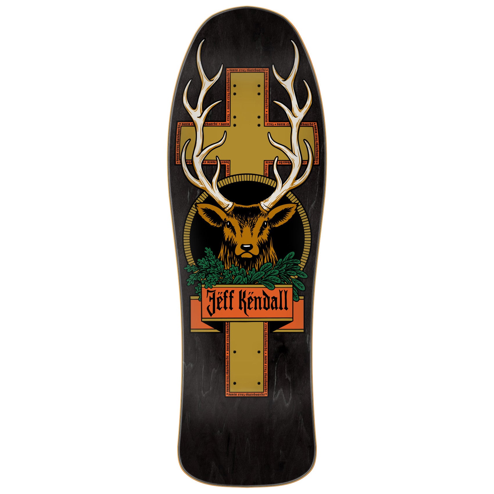 Santa Cruz Jägermeister Kendall Deer Reissue Deck 10.18in x 30.99in