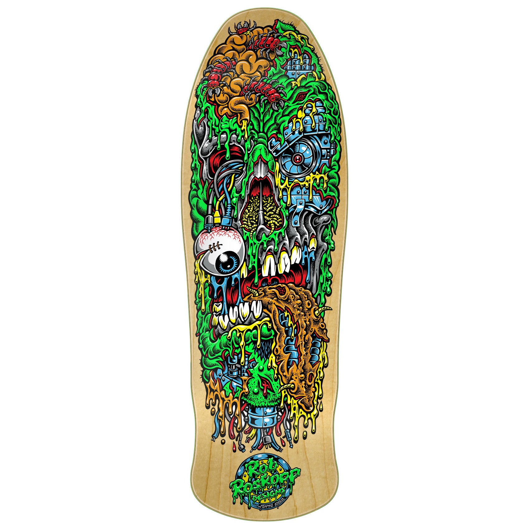 Santa Cruz Roskopp Face Three Reissue Deck 9.9in x 30.8in