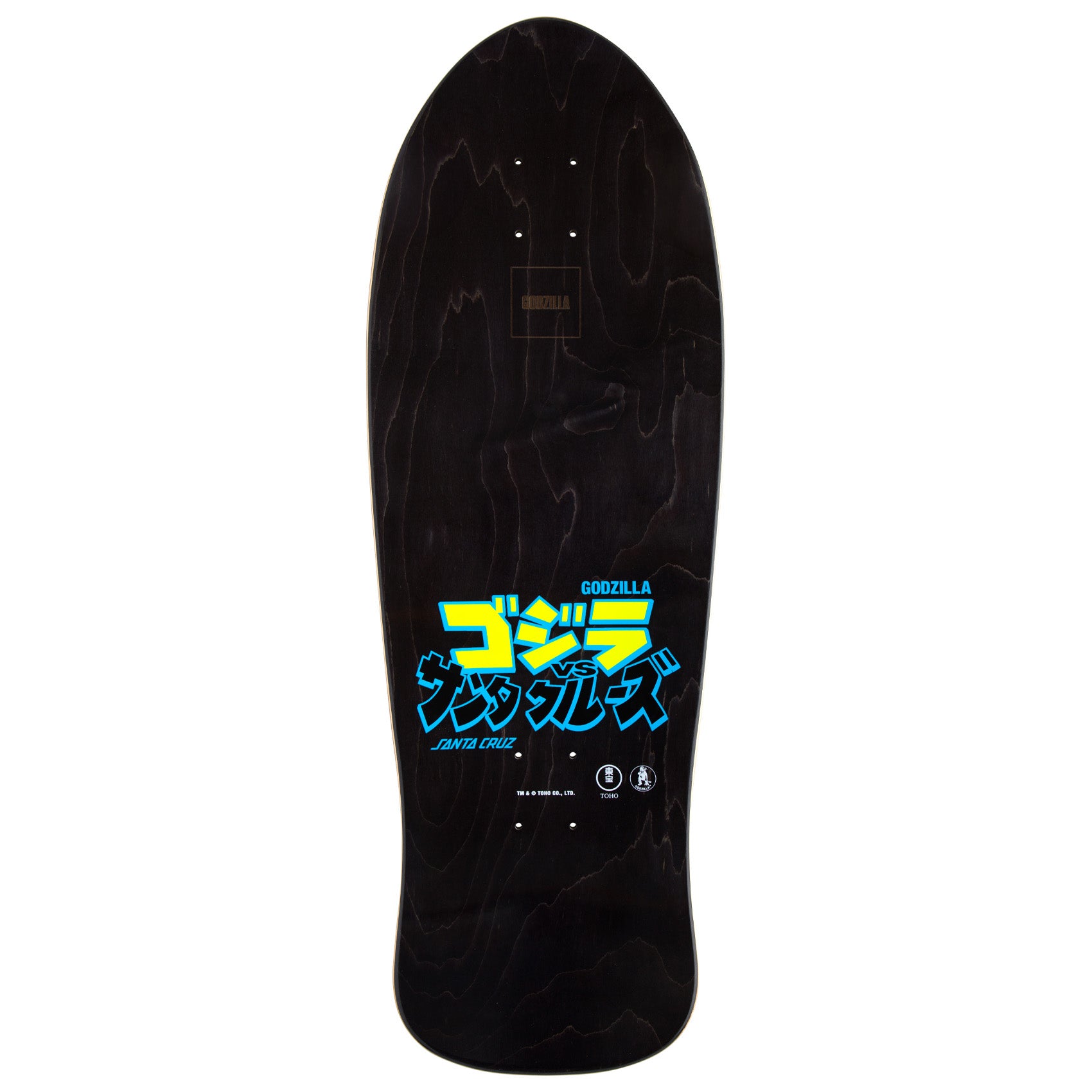 Santa Cruz x Godzilla Mothra Natas Shaped deck 10.5" x 30.14"