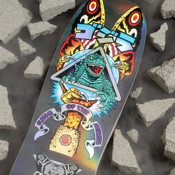 SANTA CRUZ MOTHRA NATAS DECK スケートボード 10 Godzilla-Mothra-Natas-