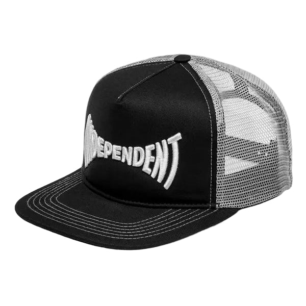 Independent Span Mesh Trucker Hat Black/Grey