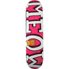 Meow Team Logo Deck Pink 7.75&quot;