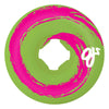 OJ Wheels Swamp Wheels Pink Green Swirl 99a 45mm