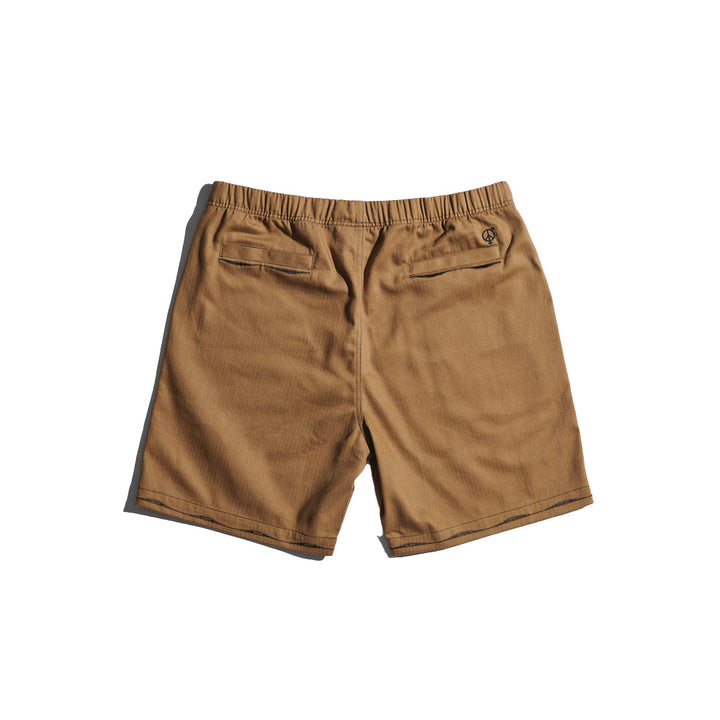 SexHippies Welder's Stitch Shorts Bison Brown