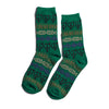 SexHippies Local Letters Socks Kelly Green