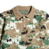 SexHippies Brushed Mohair Rugby Shirt Digital Camo