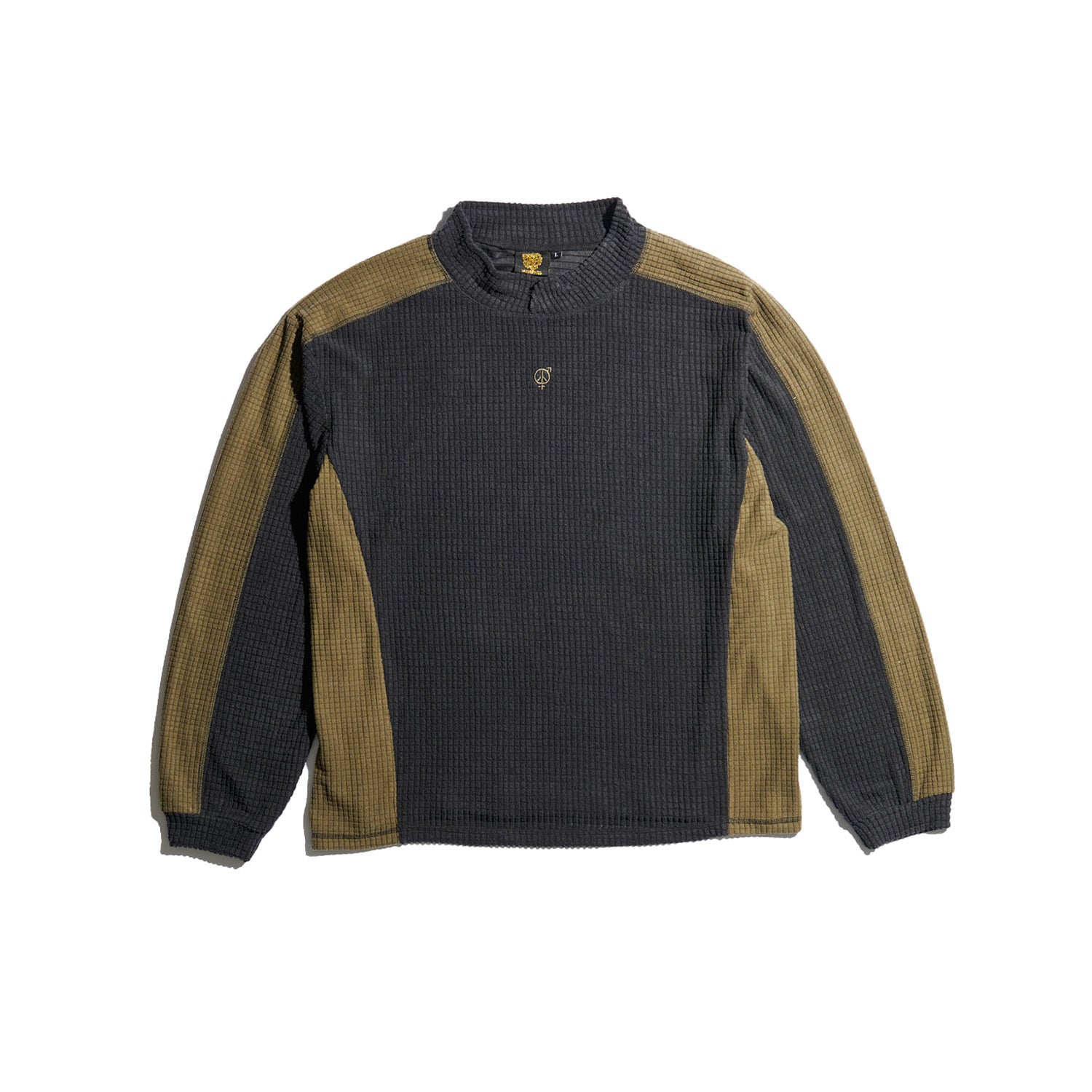 SexHippies Grid Fleece Jersey Black/Army