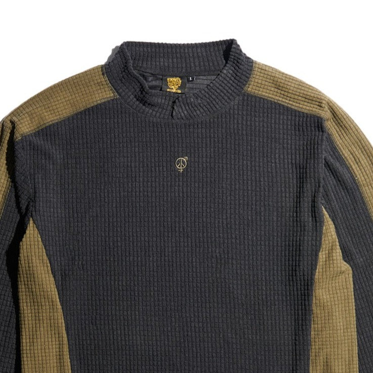 SexHippies Grid Fleece Jersey Black/Army