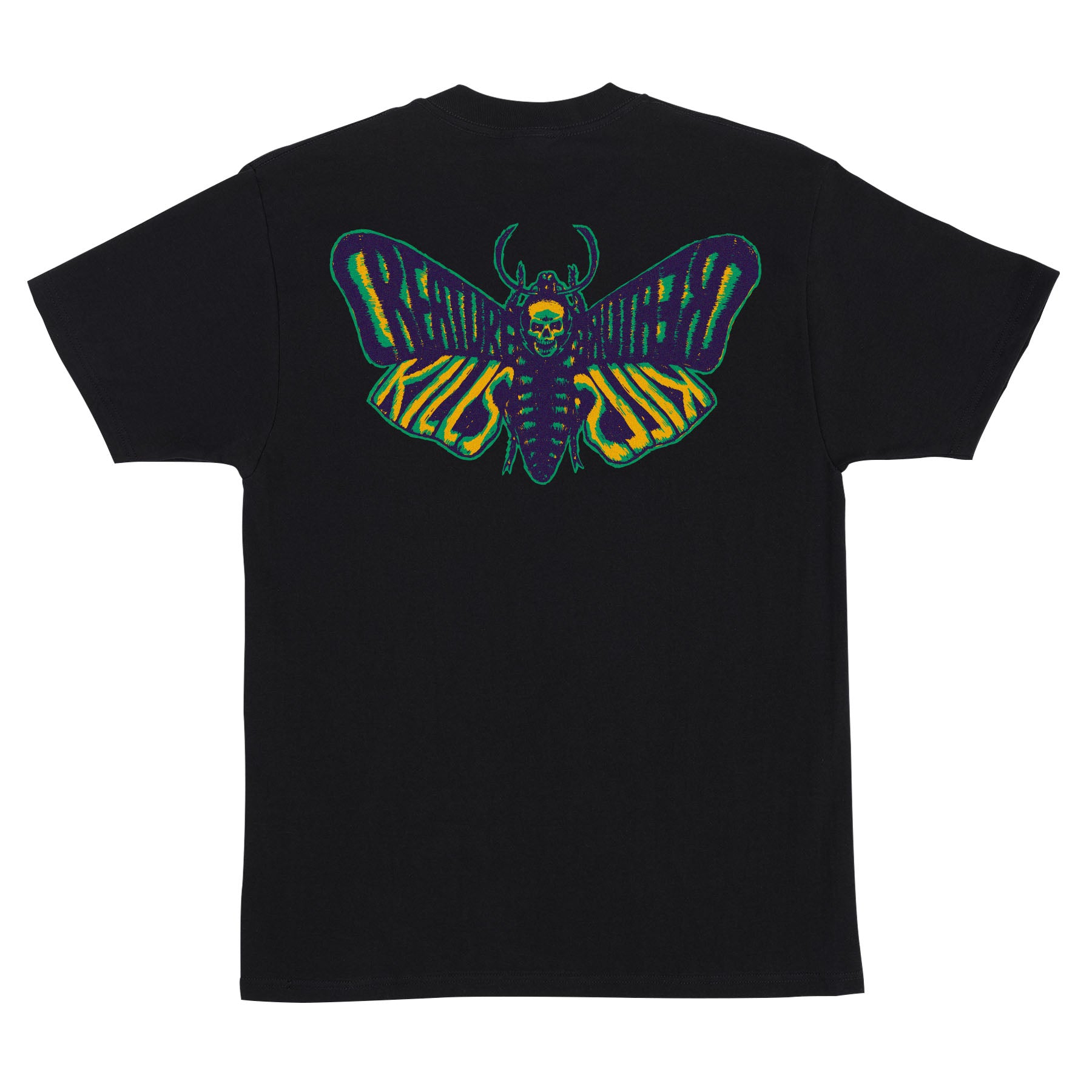 Creature Deathmoth S/S Regular T-Shirt Black