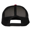 Creature Logo Mesh Trucker High Profile Hat Maroon/Black