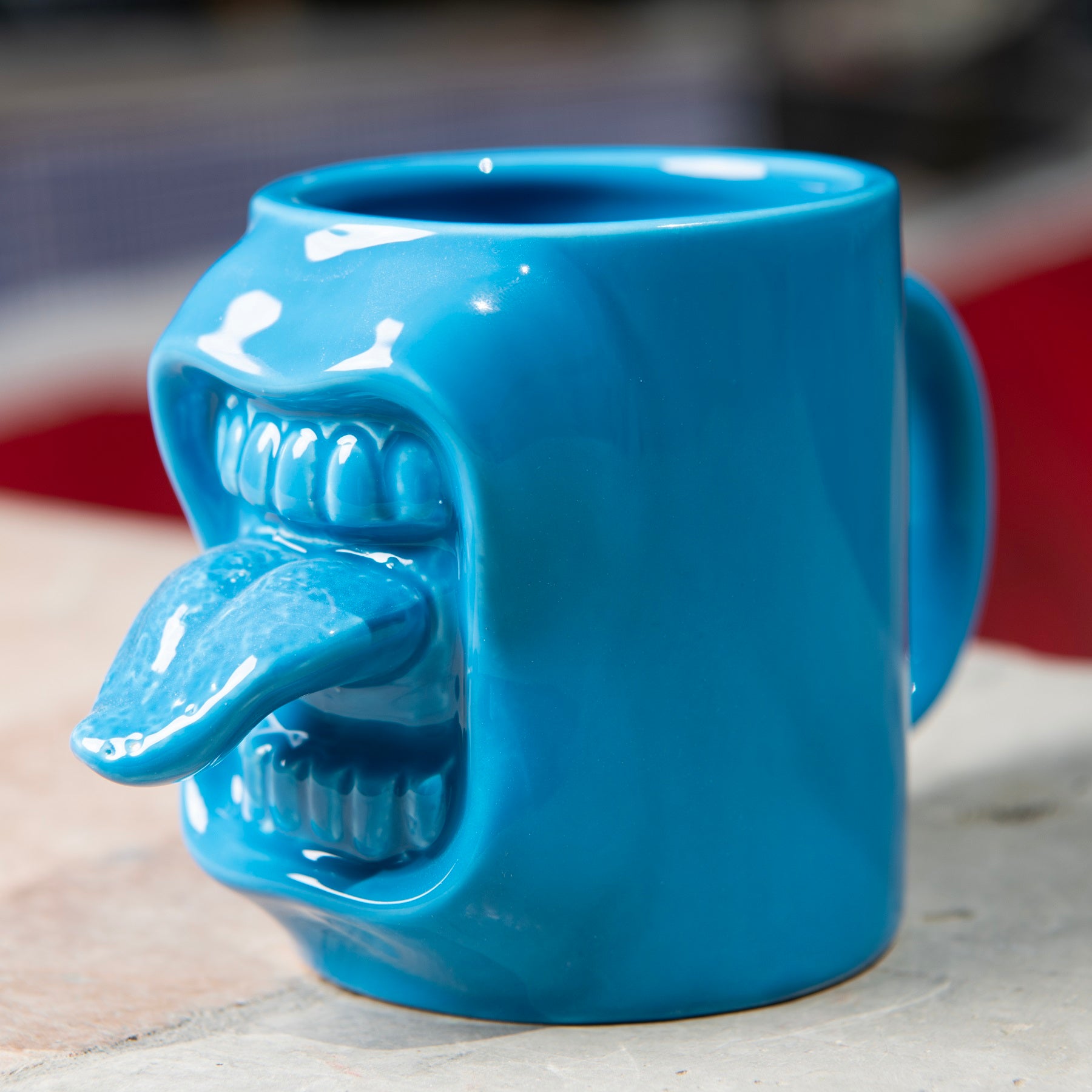 Santa Cruz Mug Screaming Hand Speckle Blue