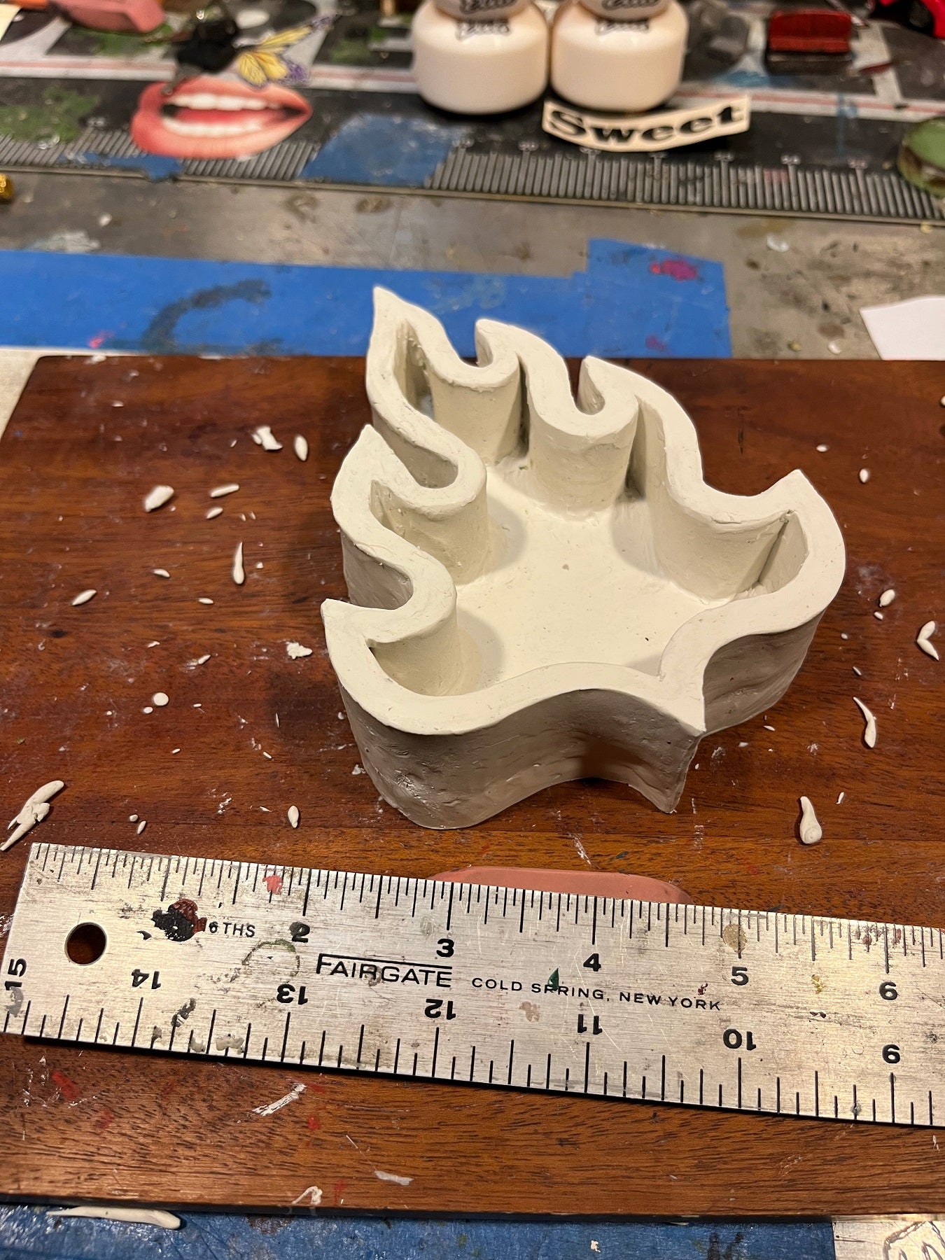 Creature Logo Flame Valet Black