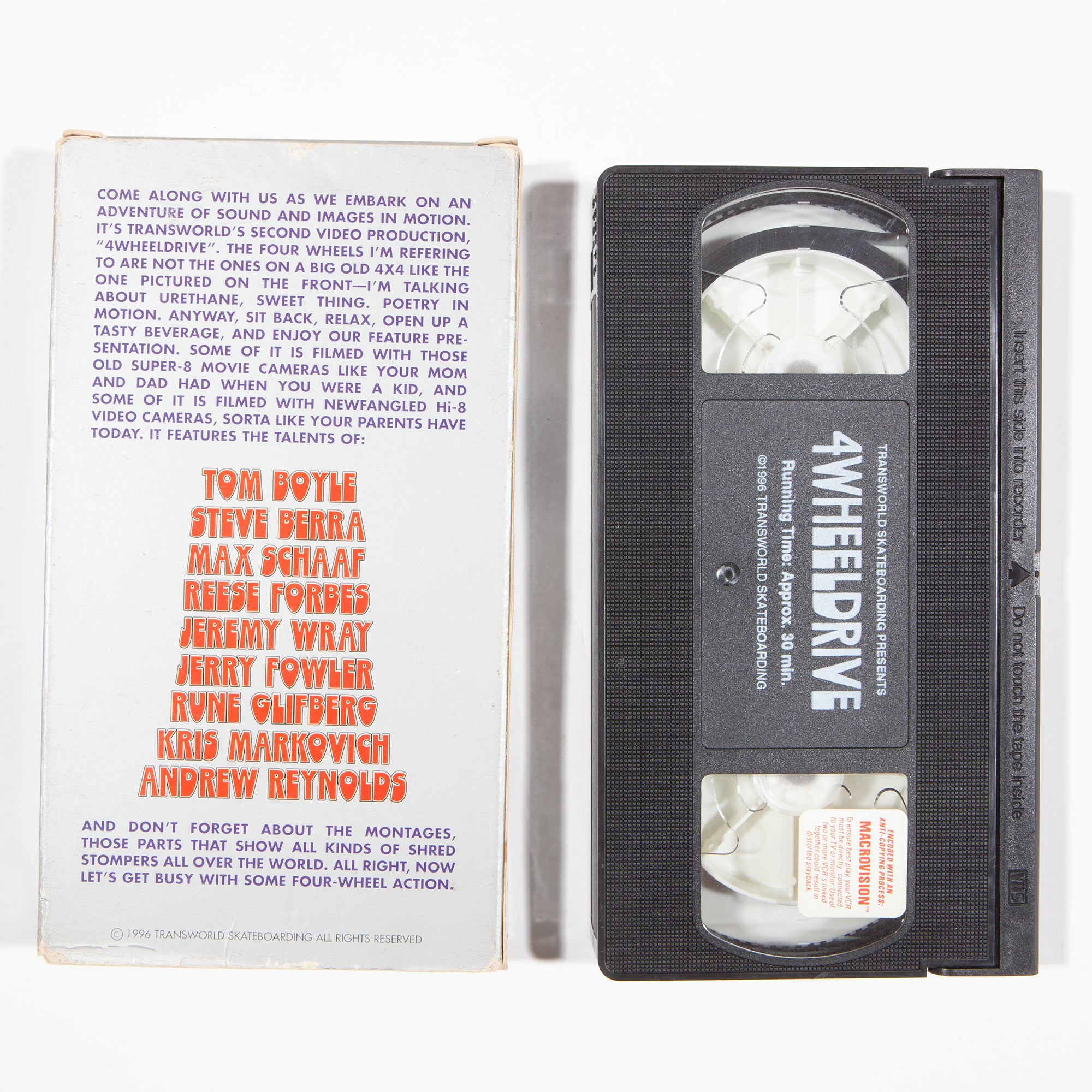 Overripe Transworld 4 Wheel Drive VHS