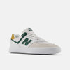 New Balance Numeric NM574VRP Wide White/Forest 2E Width