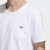 Adidas Shmoo Heavyweight Pocket Tee White/Bluebird