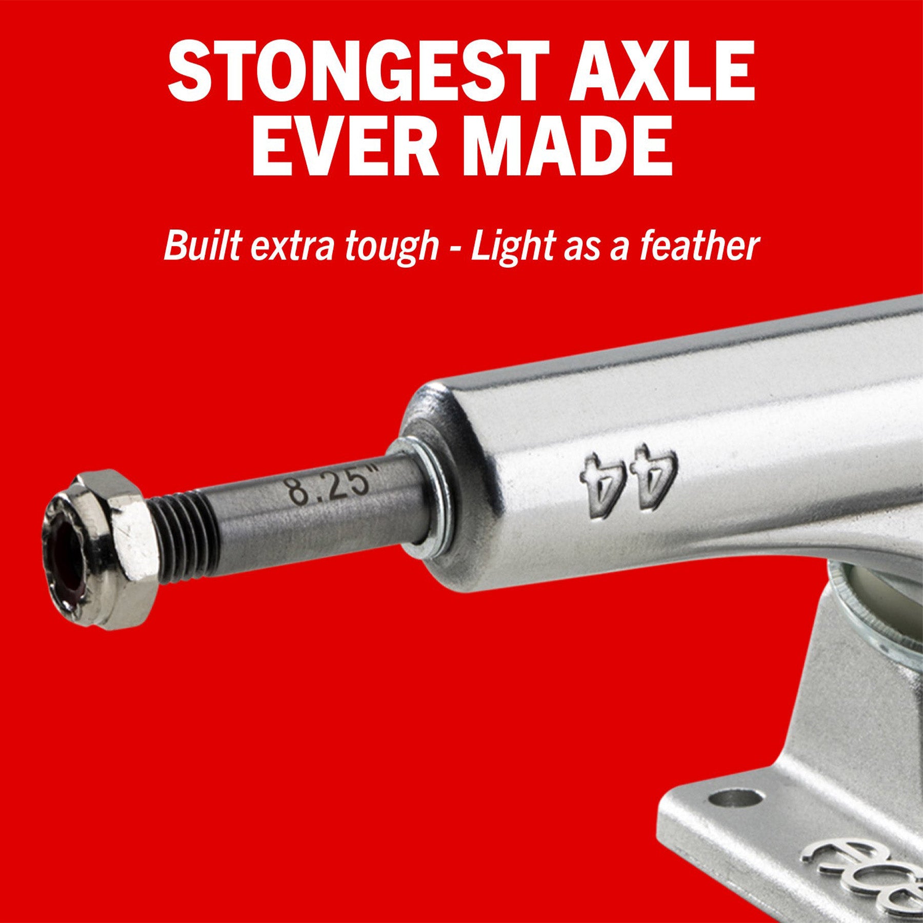 Ace x Orchard Inverted Hollow Trucks Polished Silver (Sold as Set of 2)