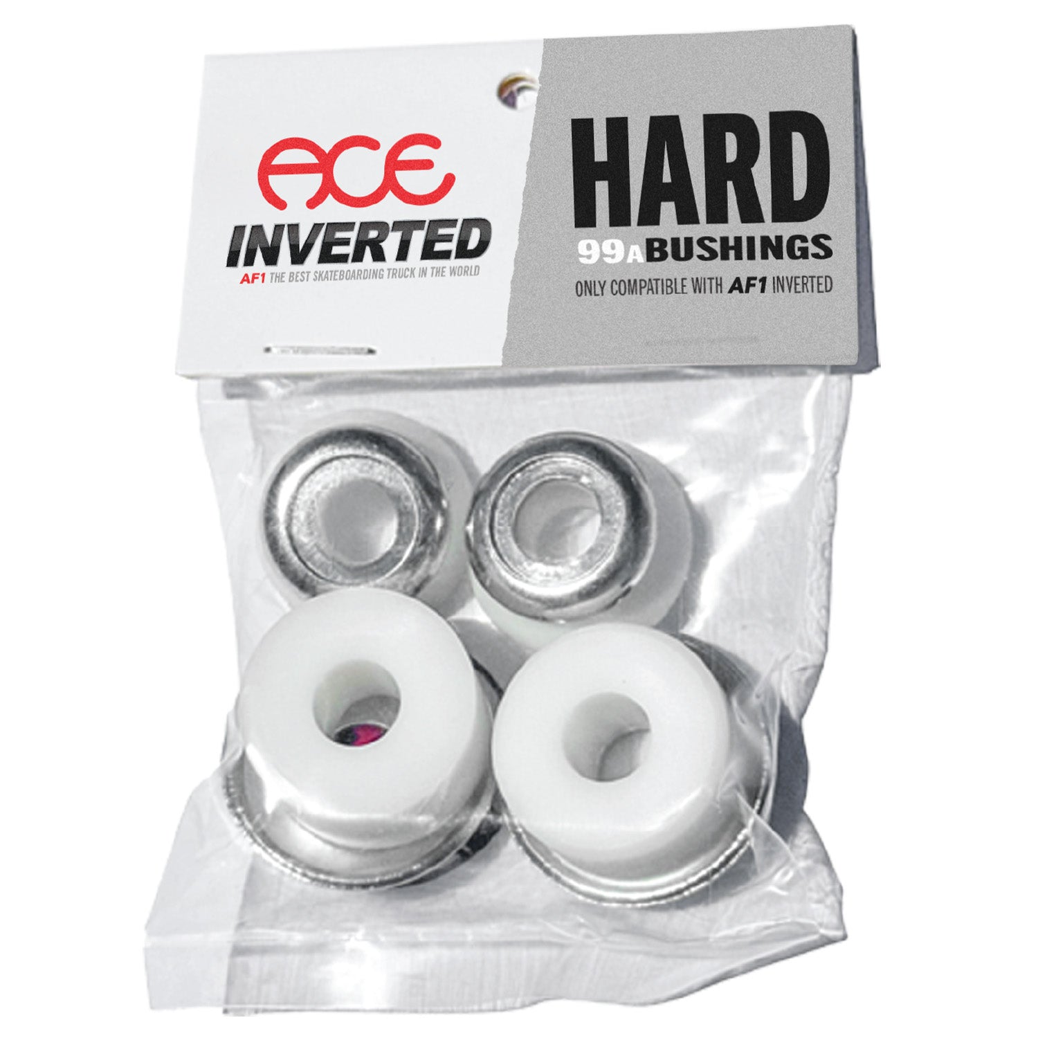 ACE TRUCKS AF1 Hollow 80＋BONES BUSHING Ace Trucks AF1 Inverted Bushings - Orchard Skateshop