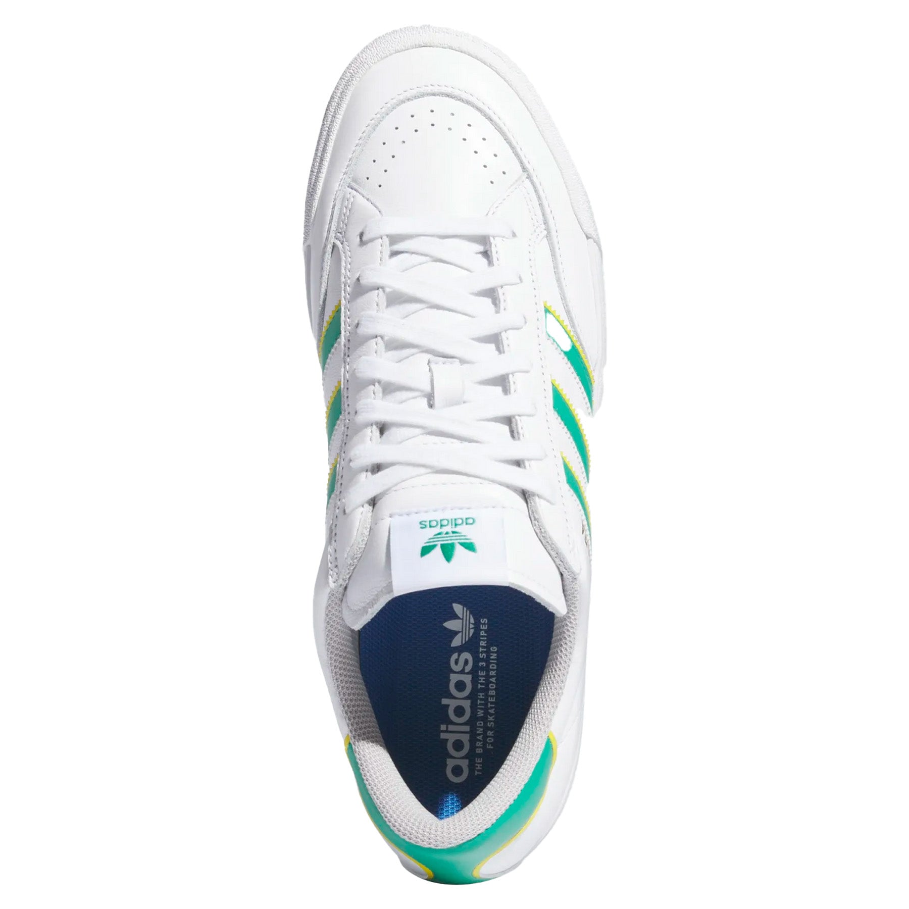 [ADIDAS] スニーカー ノラ NORA ホワイトグリーン adidas Nora White/Court Green - Orchard Skateshop
