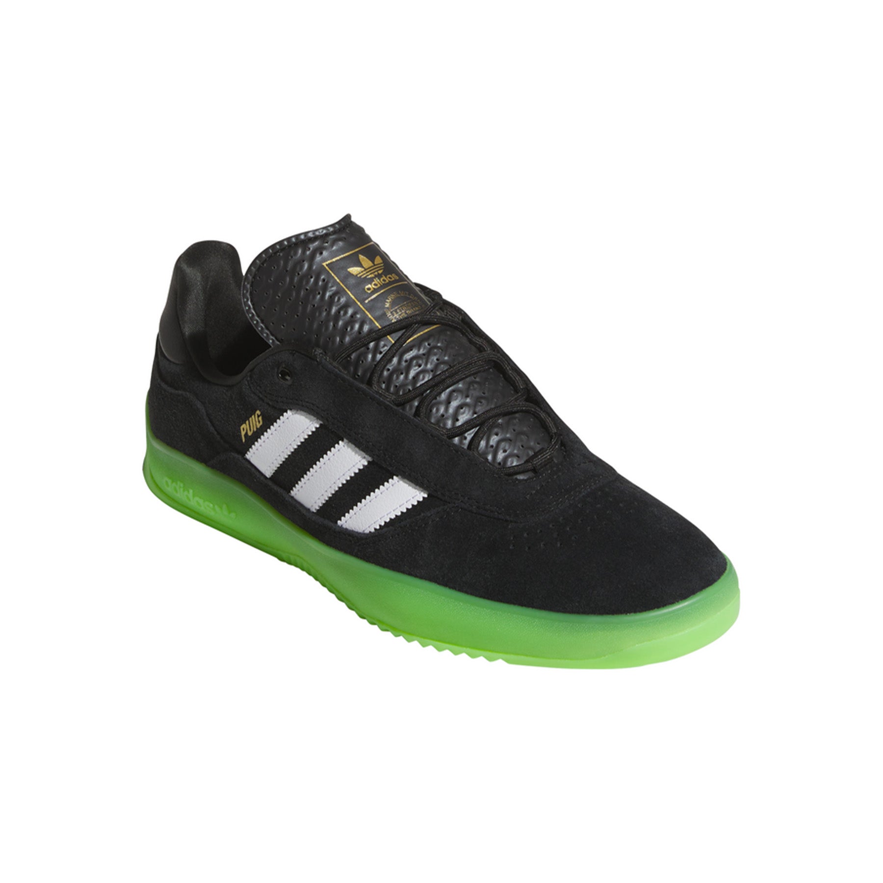 adidas Puig Core Black/White/Semi Solar Green
